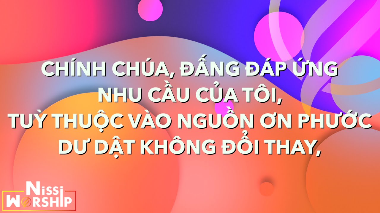 #VideoLyric Giê-Hô-Va Di-Rê & Lòng Tôi Hát Vui Mừng x NISSI WORSHIP x NHẠC THỜ PHƯỢNG LYRIC