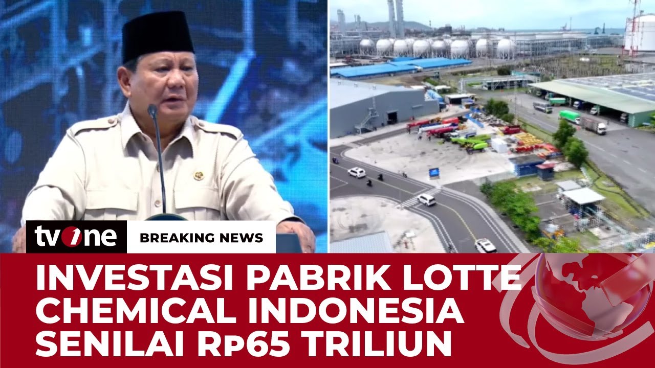 Peresmian Pabrik Industri Petrokimia, Presiden Prabowo: Kepercayaan Penting untuk Investor