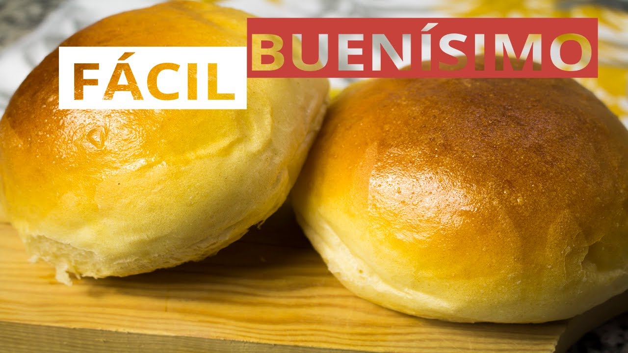 Pan BRIOCHE para HAMBURGUESA 🍔🍔🍔 Paso a paso de este PAN CASERO Brioche