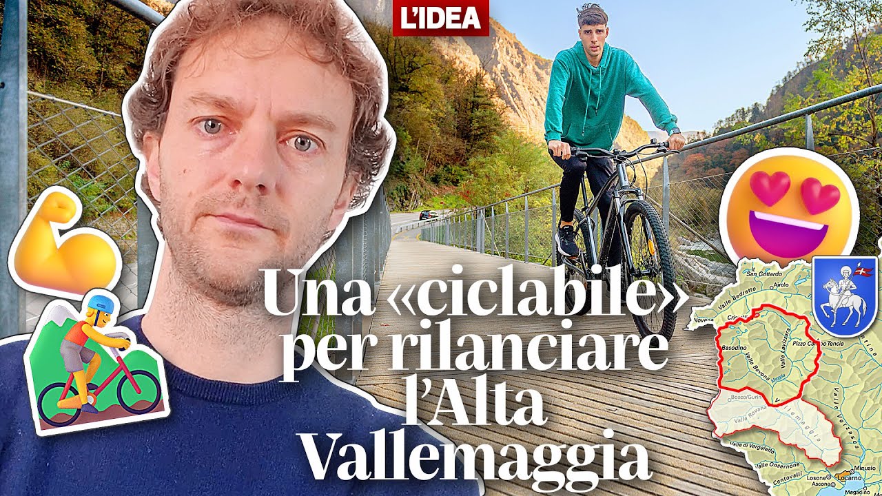 💪🚲 Il rilancio dell'Alta Vallemaggia passa anche da una ciclabile ⛰️🚴‍♀️