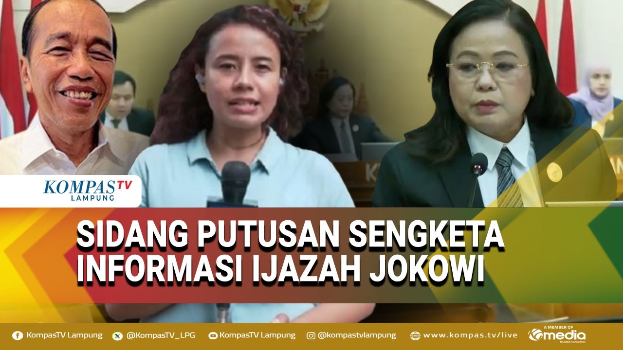 KIP Gelar Sidang Putusan Sengketa Informasi Ijazah Jokowi