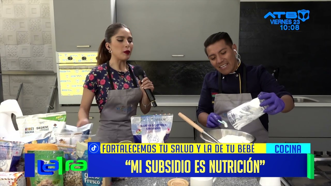 Delicioso queque de quinua y plátano elaborado en el sector Mi Subsidio es Nutrición
