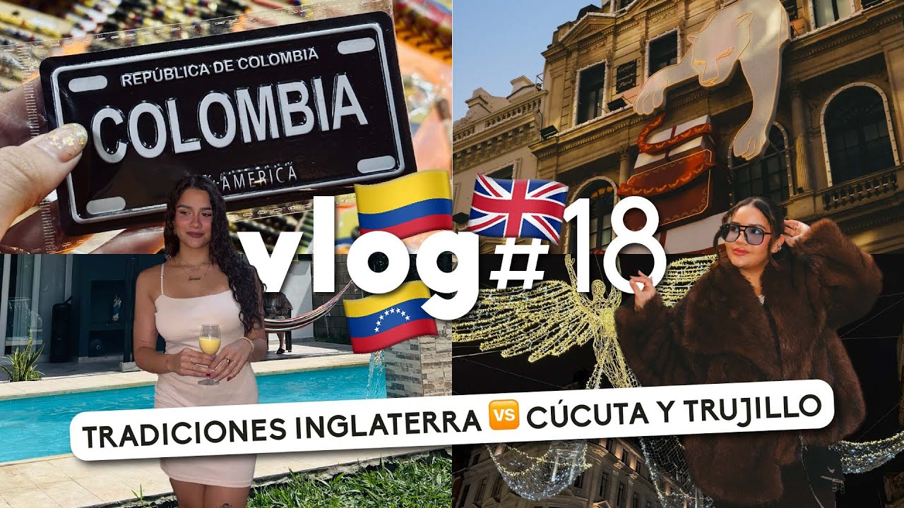 Las fiestas a distancia se ven así: Londres🇬🇧 Cúcuta🇨🇴 y Boconó, Trujillo🇻🇪 | vlog #18