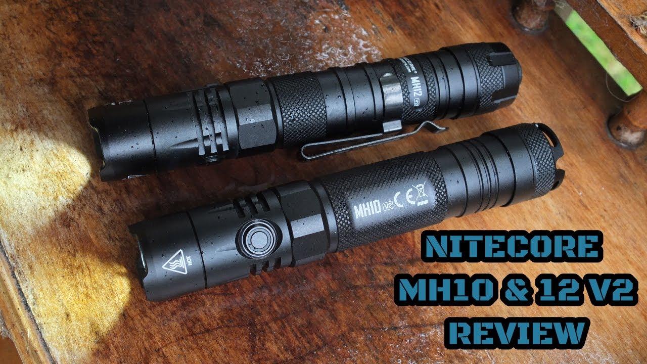 Nitecore MH10 & MH12 V2 LED Torches: Review