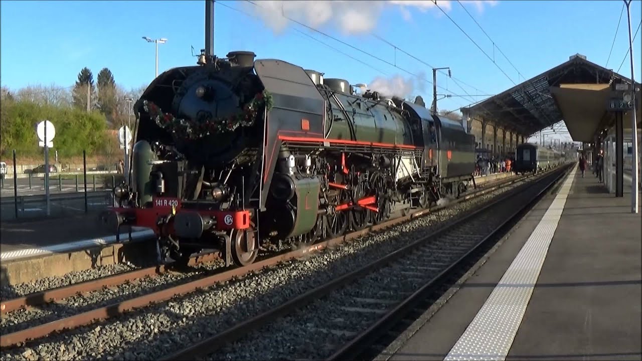 A toute vapeur avec la 141R420