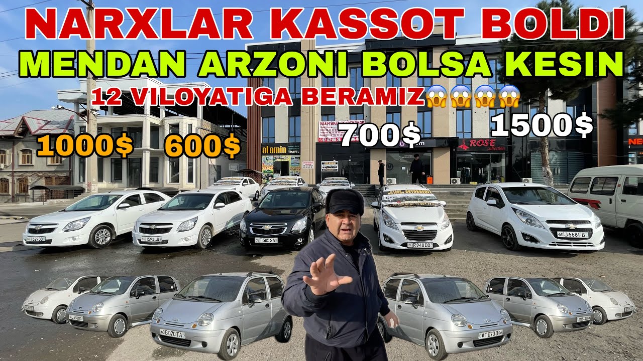 2 FEVRAL JENTRA KOBALT NEKSIYA MATIZ DAMAS SPARK NARXLARI SINDI BARTER BANK VARIANT BOR ARZON BOZORI