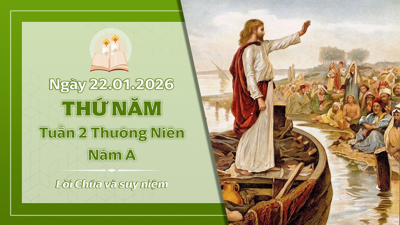 Suy niệm THỨ NĂM TUẦN 2 THƯỜNG NIÊN - NĂM A