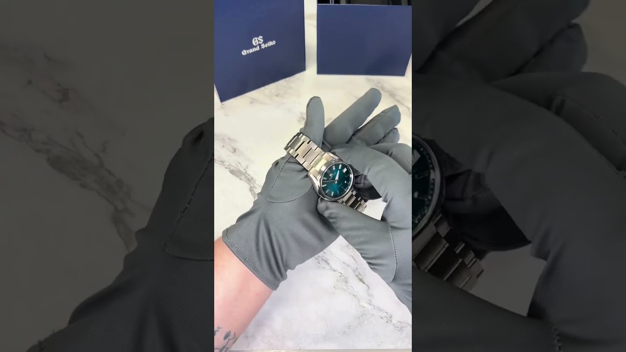 Watch Unboxing -  Grand Seiko E9 Atera Valley Teal SLGA025G - Fraser Hart