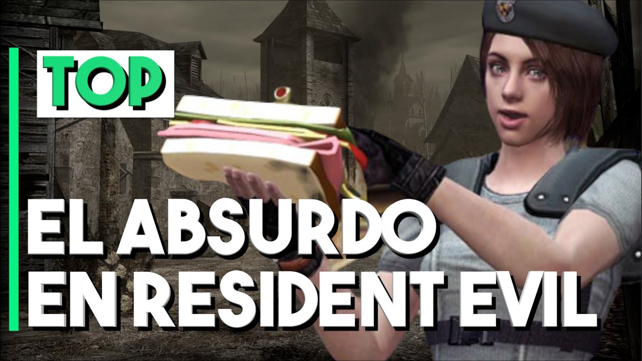 10 COSAS ABSURDAS que hemos VISTO en la saga RESIDENT EVIL