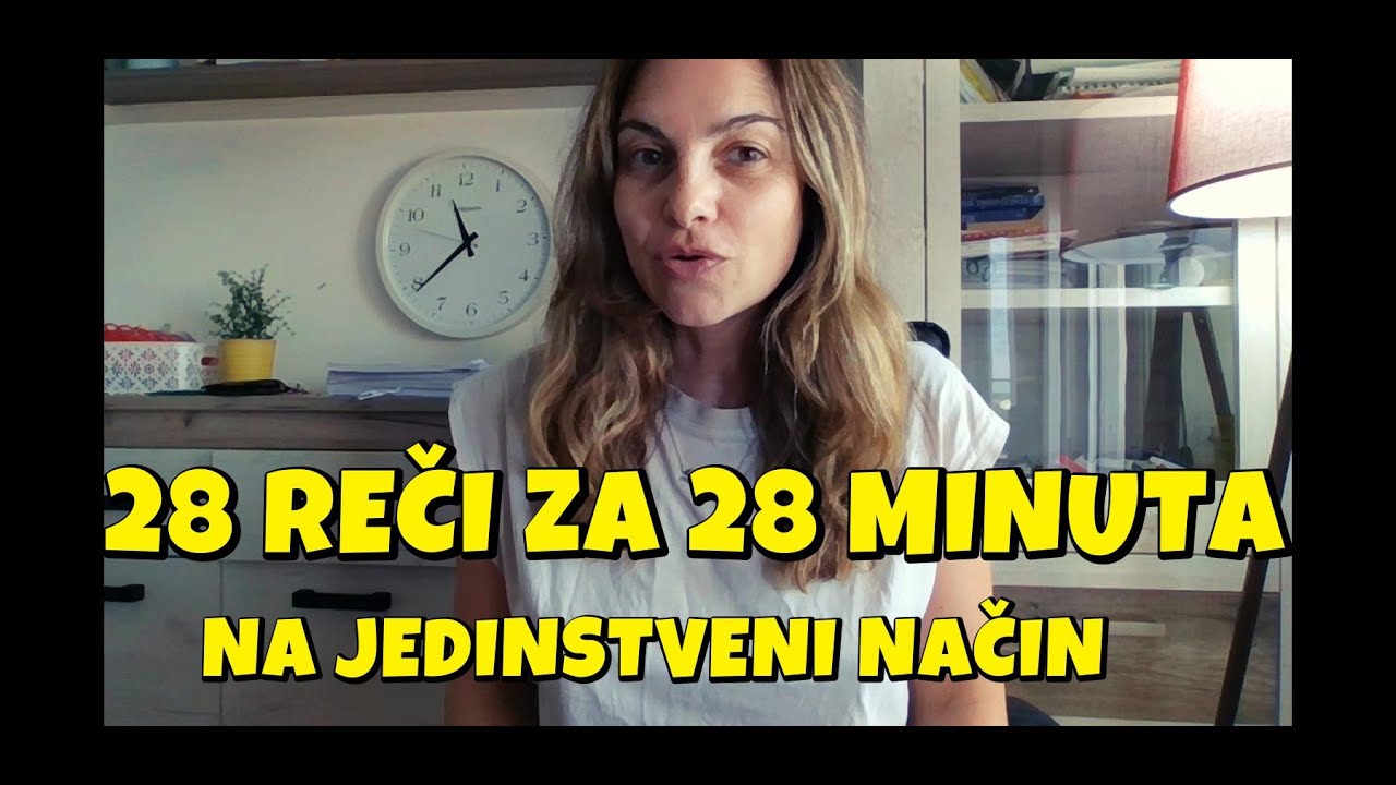 NEMAČKI - B1-B2 - 28 REČI ZA 28 MINUTA | NAUČI IH NA MOJ NAČIN – PRIMERI, TEST I VEŽBE
