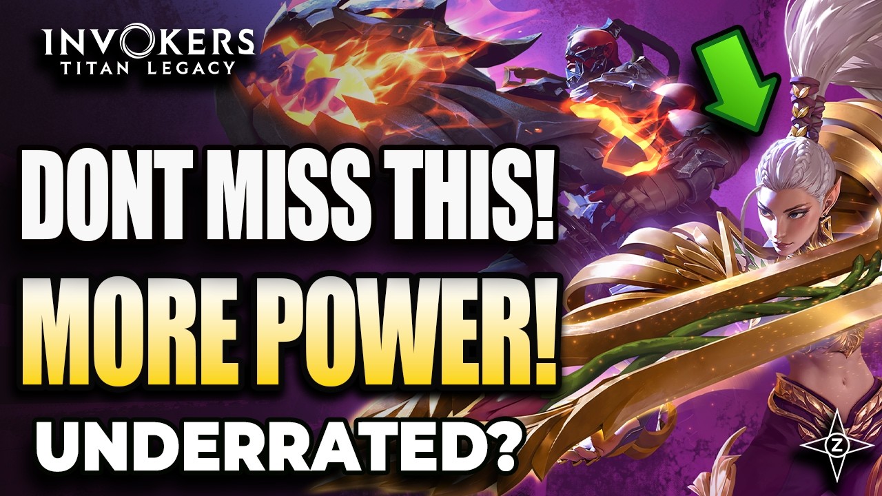 Это невероятно повысит вашу силу как новичка! Invokers: Titan Legacy (ранний доступ)