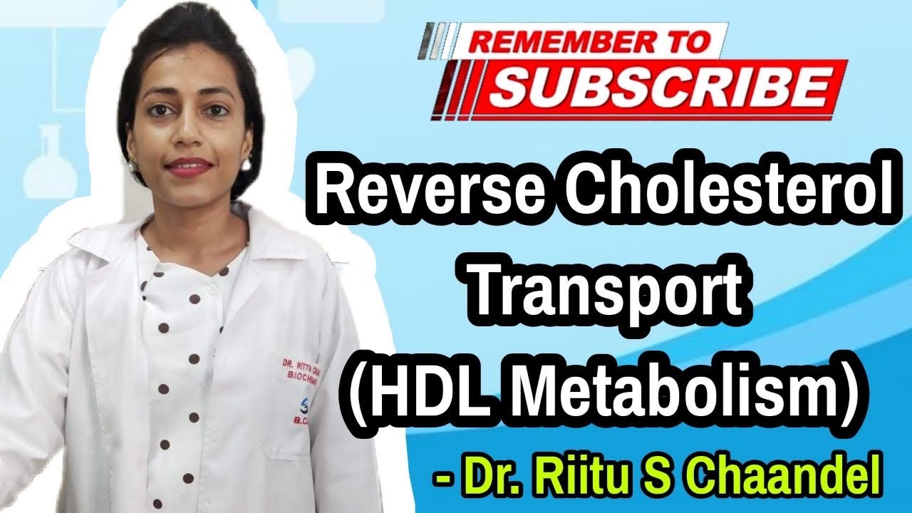 reverse cholesterol transport or metabolism of HDL
