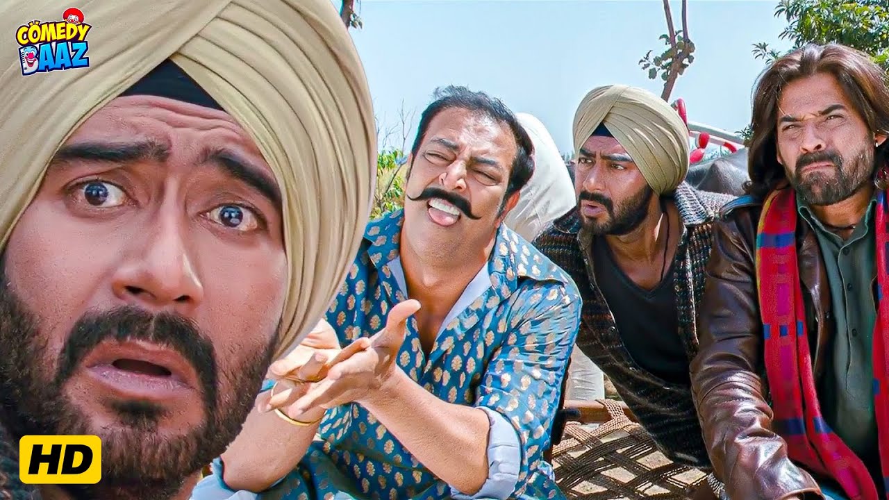 Sandu Khand Ki Hospitality Toh Har Hospital Mein Mashur Hai | Son of Sardaar | Ajay Devgnm Sanjay D