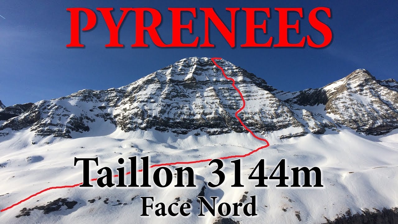 Pyrénées - Taillon 3144m - Face Nord Classique - Ski-Alpinisme - Hautes Pyrénées Gavarnie