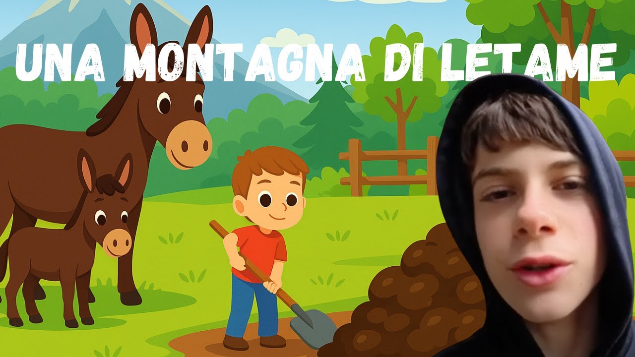 🔨 Filippo pulisce il box degli asinelli Rosita e Pietro! 🫏💩 – Un lavoro sporco, ma divertente!