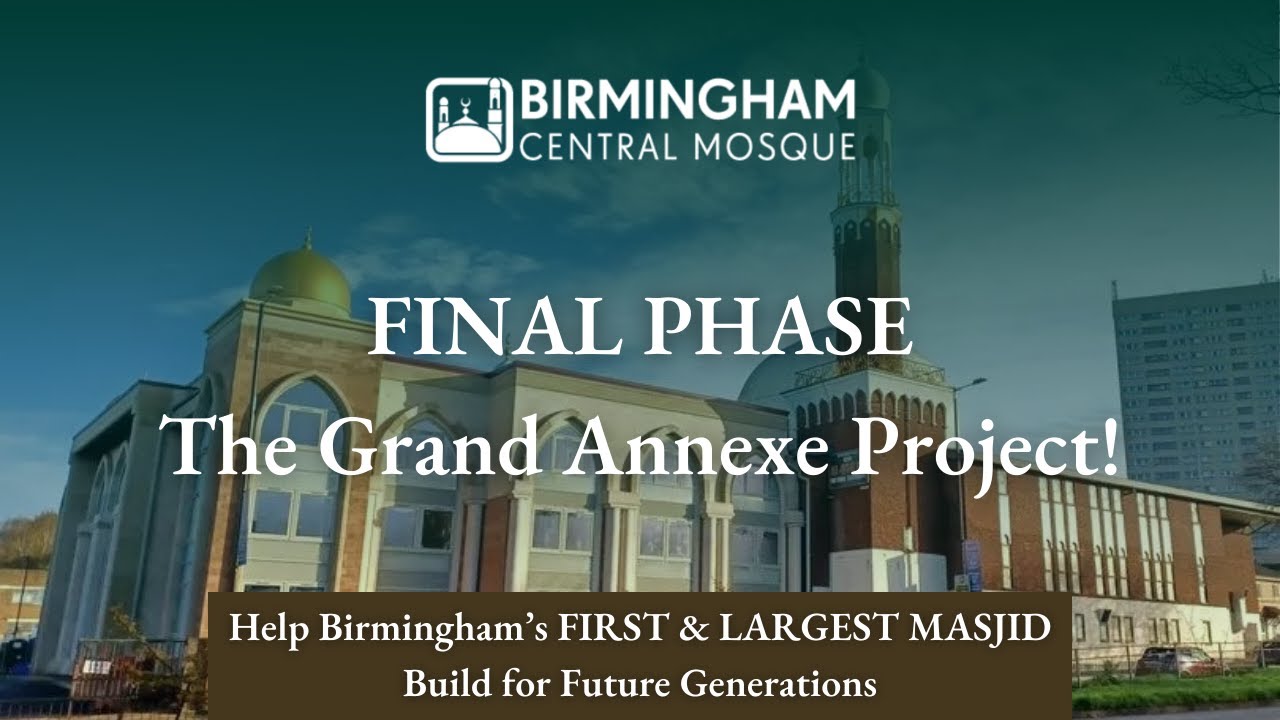 Help Birmingham's FIRST MASJID!