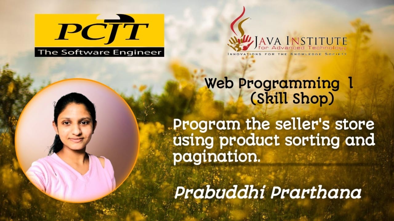 Task 16 || Program the seller’s store using product sorting and pagination || SKILL SHOP