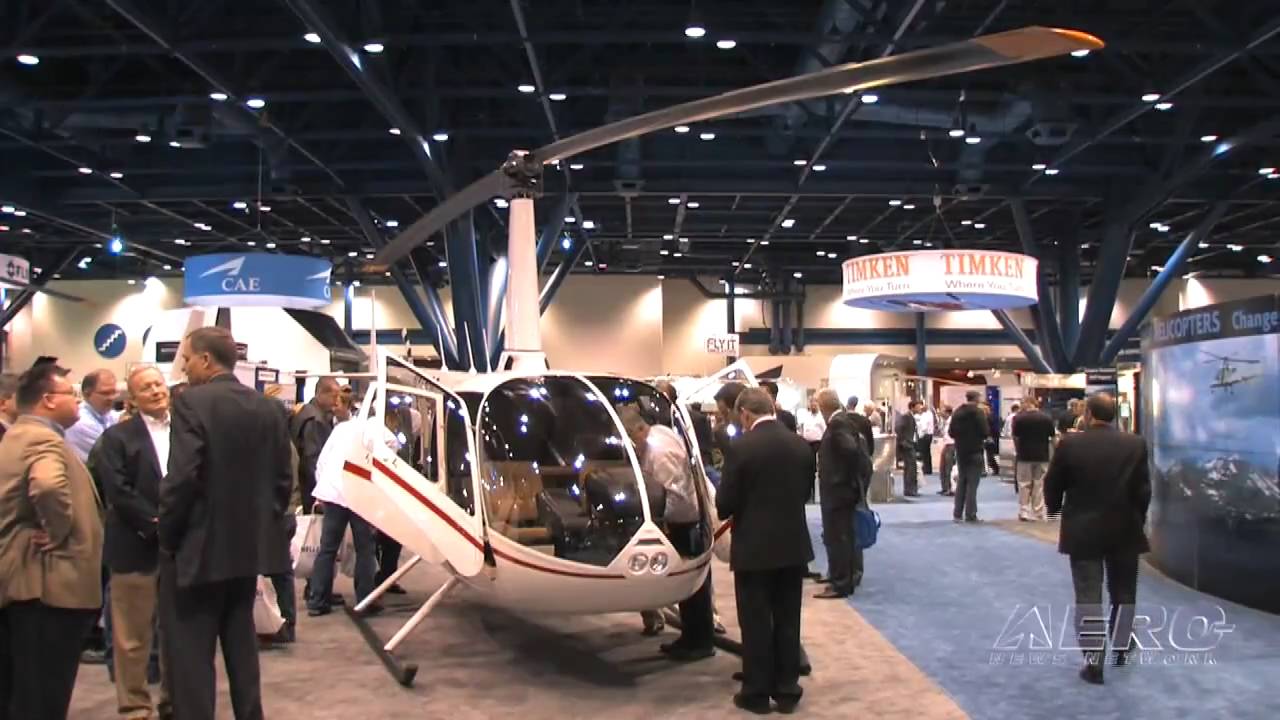 Aero-TV:  The R66 Turbine - Robinson's New Five-Seat Helicopter