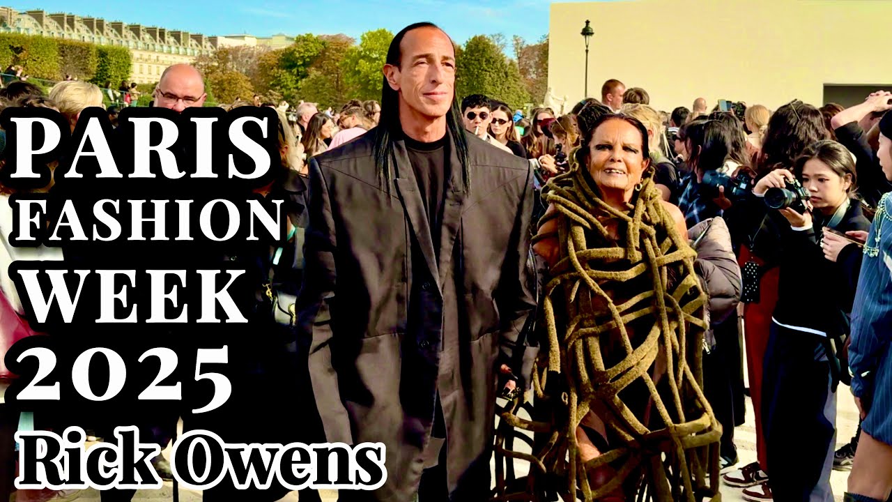 The Best of Rick Owens ⚡ | Paris Fashion Week 2025/26 Highlights in 4K!