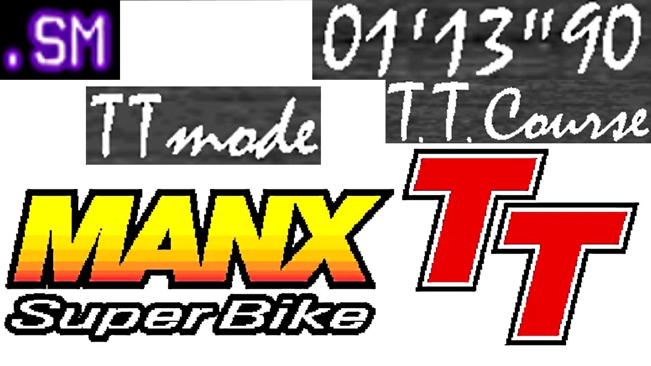 Sega Manx TT SuperBike - TT Course - TT Mode