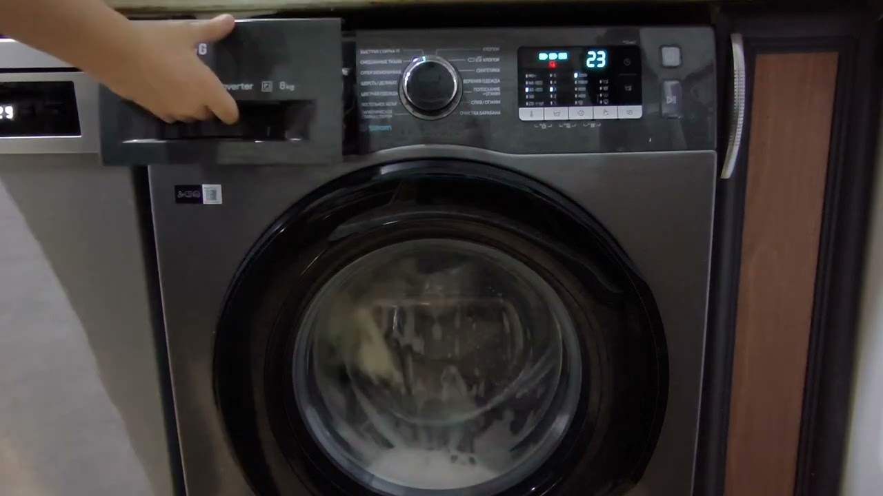 Samsung WW80AGAS21AXLP Полная стирка, Быстро 15, без разговора.