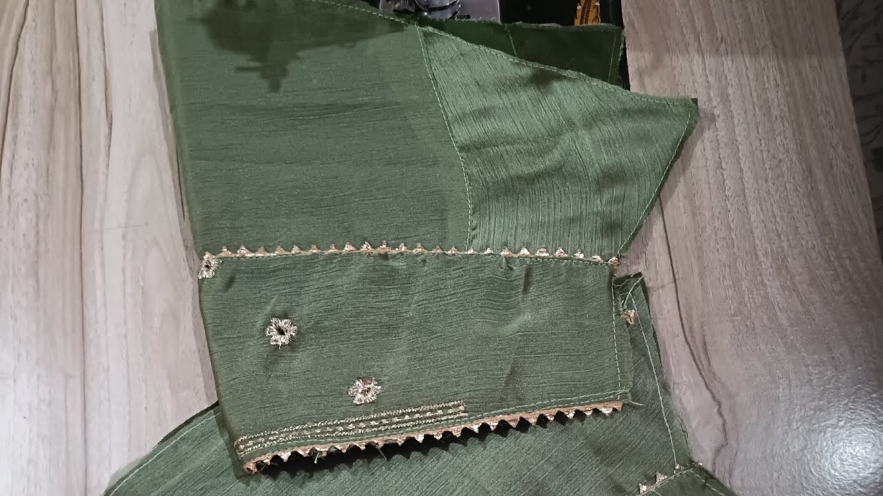 काम कपड़े में ब्लाउज की डिजाइन बहुत ही आसान और सुंदर डिजाइन #rashmidesign#viraldesign #youtude 
