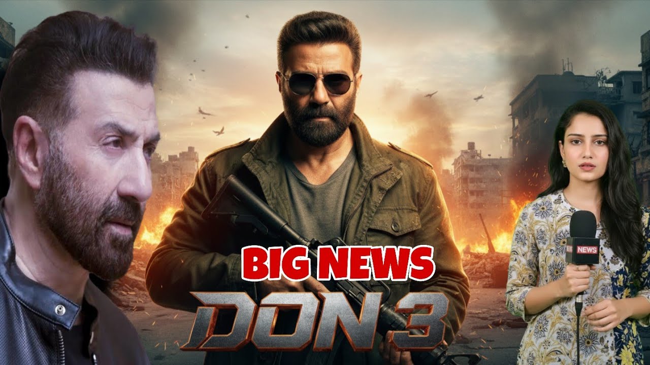 Don 3 में Sunny Deol की एंट्री? | Farhan Akhtar का सबसे बड़ा मास्टरस्ट्रोक! @nb24krishnacinema 