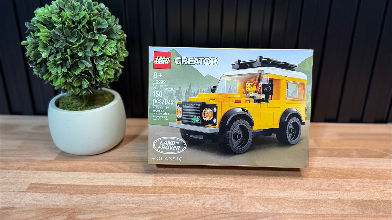 LEGO Creator Yellow Off-Road Vehicle | ASMR Silent Build set #40650