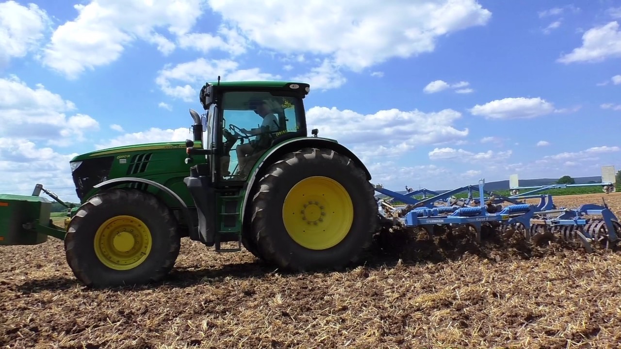 Grubbern 2016 mit John Deere