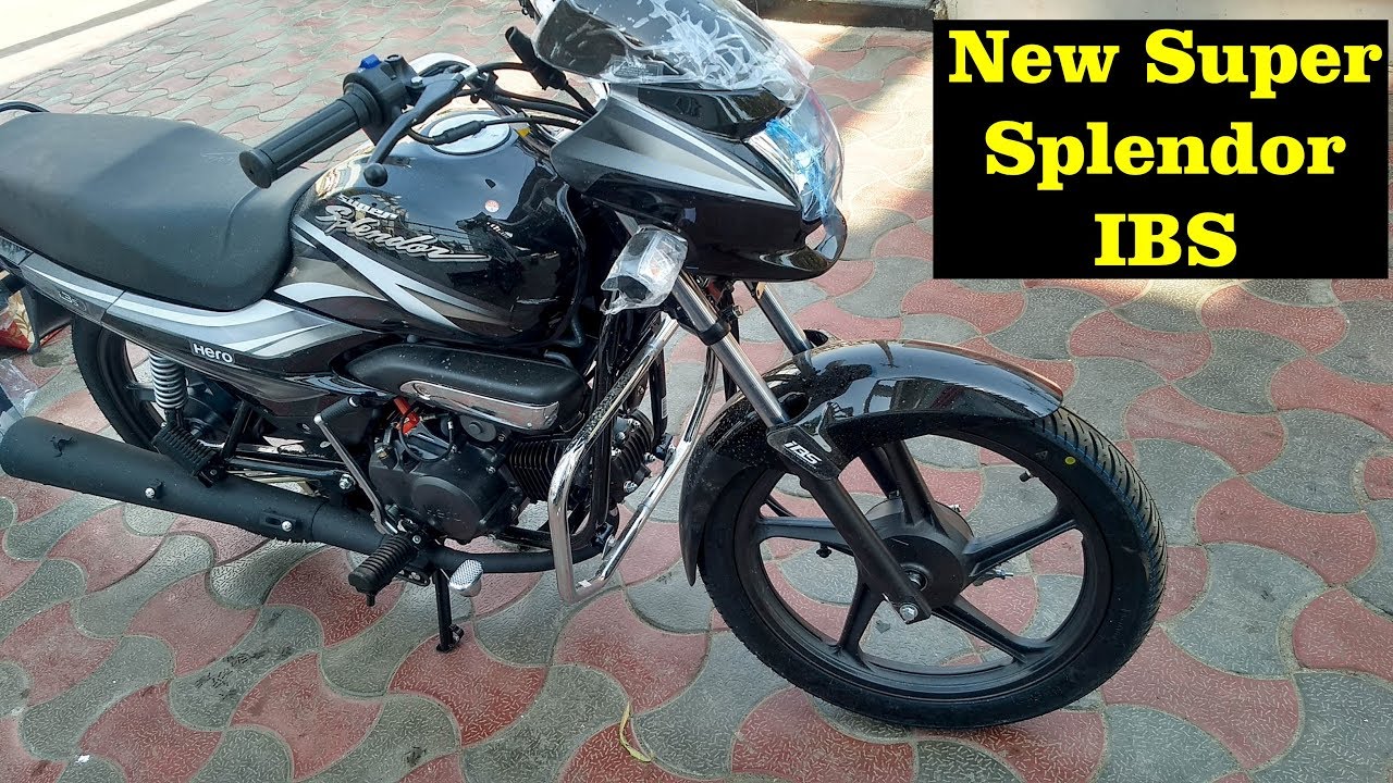 New Hero Super Splendor 125 IBS Update Price Mileage In Hindi