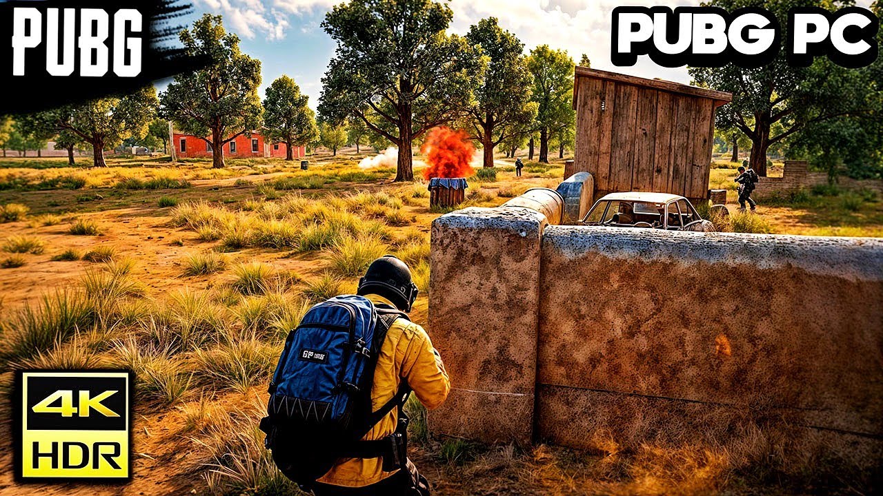 PUBG PC pero con 2 PARTIDAS DIFICILES de 100% TENSION! 🥰 Estos GRAFICOS al MAXIMO se ven BRUTALES