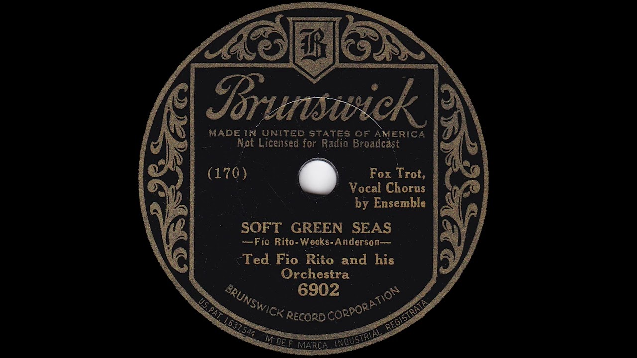 1934 Ted Fio Rito - Soft Green Seas (Muzzy Marcellino & The Three Debutantes, vocal)