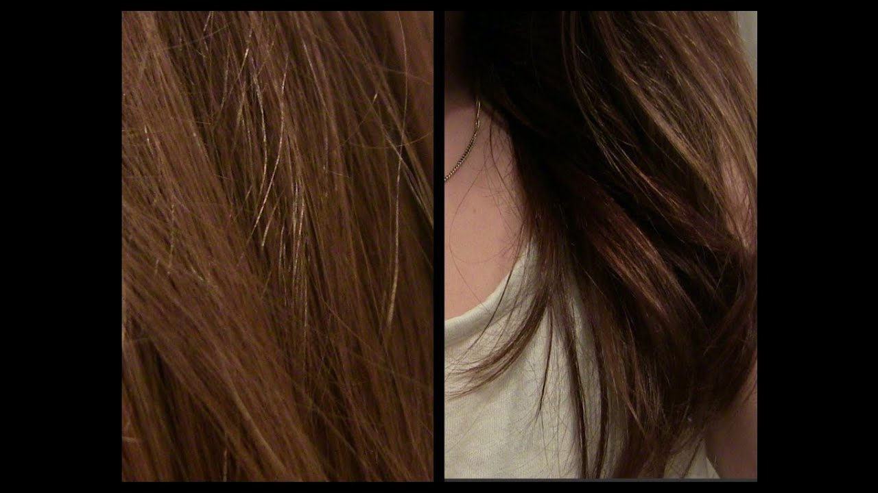 Brun dip dye Toning (24/3)