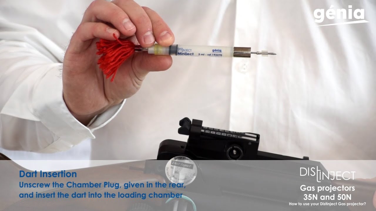 How to use a 35N and 50N Dist-Inject gas projector