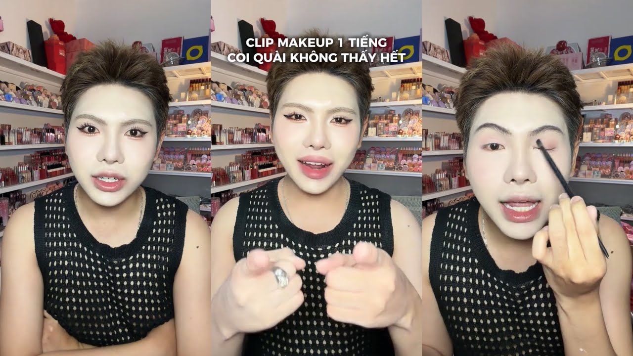 CLIP MAKEUP 1 TIẾNG | NGHĨA I LÍT SON 