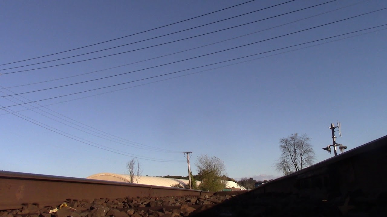 Amtrak 449 runs over camera. MUST SEE!!!