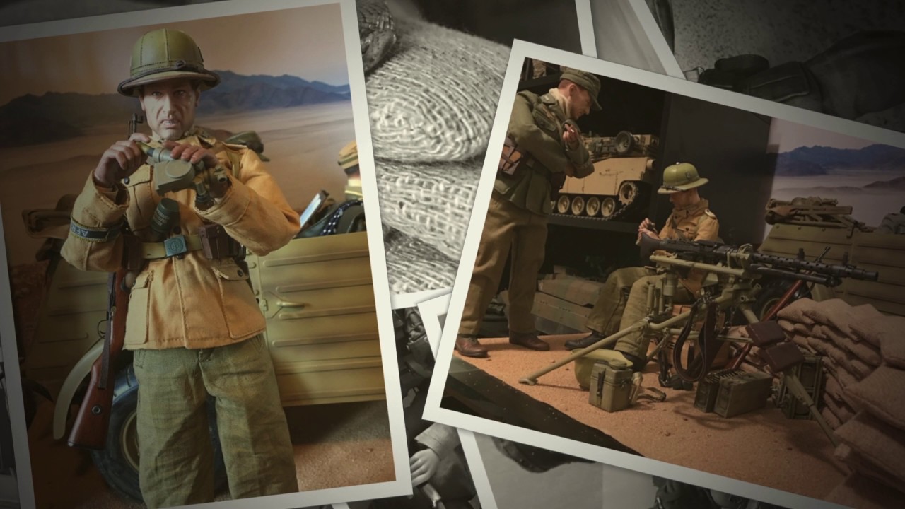 1:6 Scale Deutches Afrikakorps Diorama