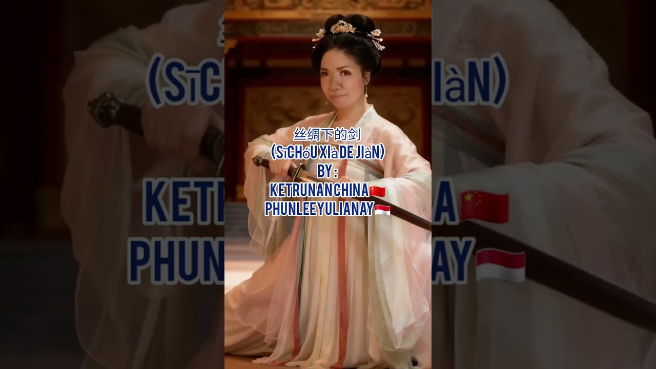 Lagu dari drama pendekku wuxia judul lagu 丝绸下的剑 (Sīchóu xià de Jiàn)cipt aku phun leeyuli 