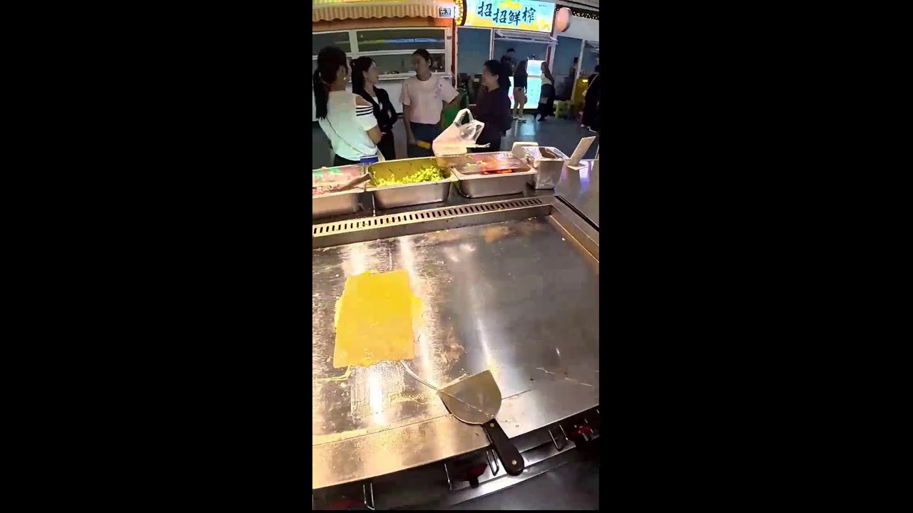 First-Person Snack Stall | Kao Leng Mian Cooking Flow | No Commentary