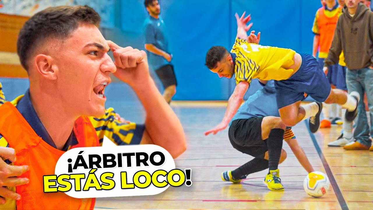 ERIC se vuelve LOCO con el ARBITRO &iexcl;Goles, regales, faltas&hellip;&iexcl;