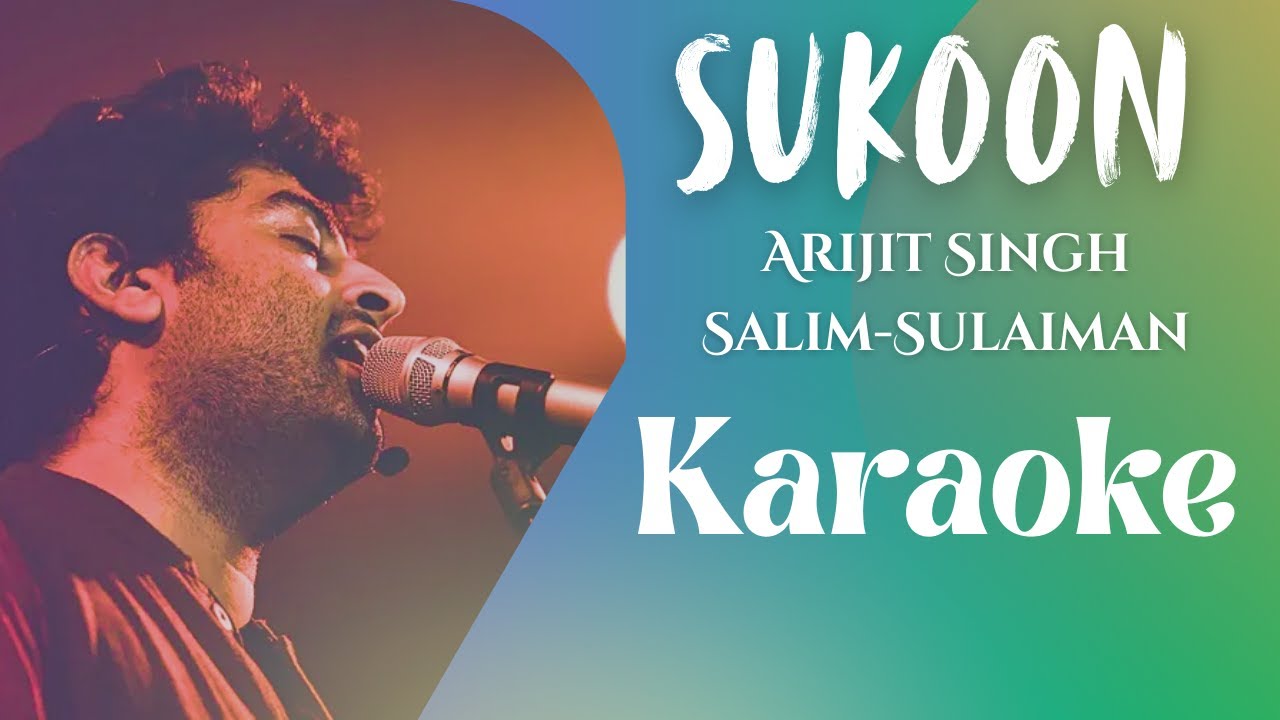 SUKOON (Instrumental) - ARIJIT SINGH | SALIM - SULAIMAN | SHRADDHA PANDIT | BHOOMI 2025 | KARAOKE
