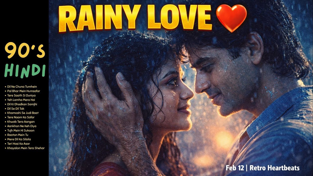 Monsoon Love | 15 Romantic Hindi Love Songs 2026 | Rainy Day Hits