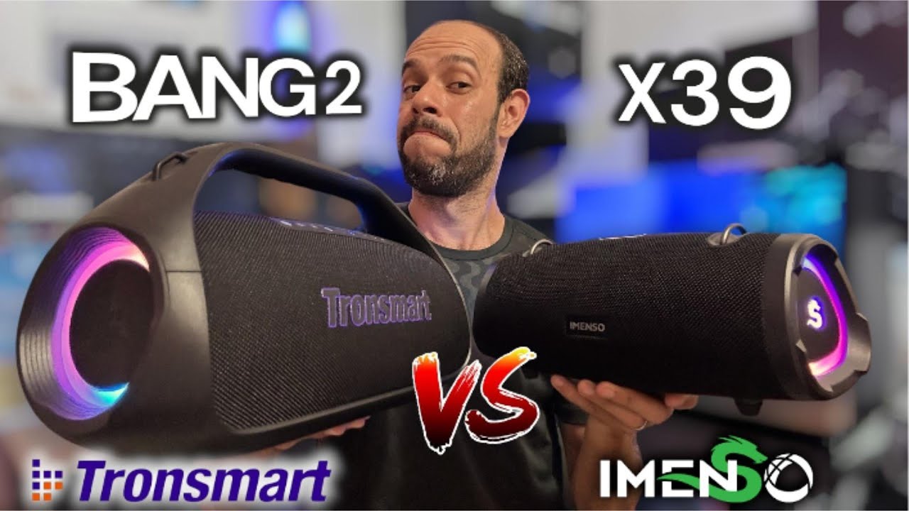 TRONSMART BANG 2 VS IMENSO X39 - Quem levou a melhor nesse compativo de áudio