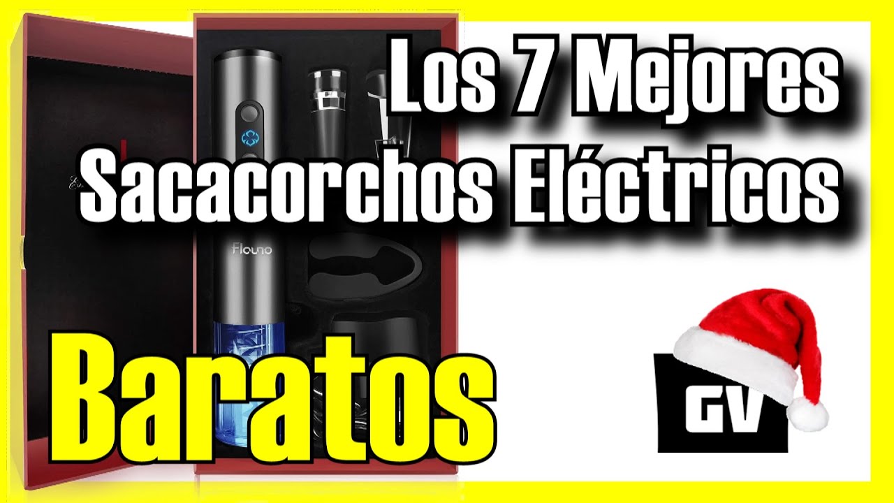 🍷⚡ Los 7 MEJORES Sacacorchos Eléctricos BARATOS de Amazon [2025]✅[Calidad/Precio] Abridores Vino