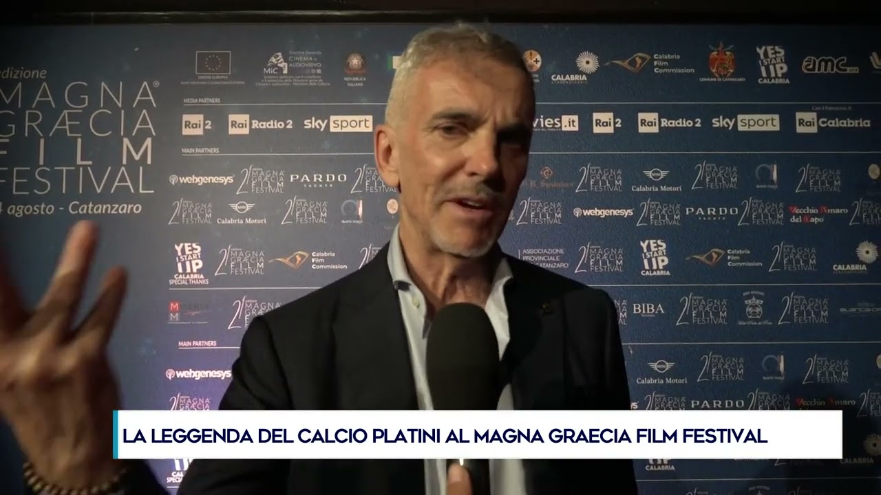 LA LEGGENDA DEL CALCIO PLATINI AL MAGNA GRAECIA FILM FESTIVAL