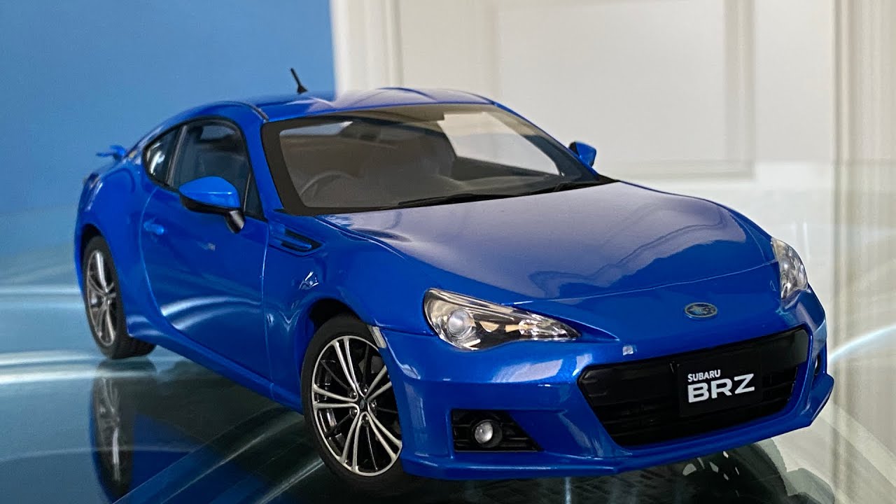 I bought another Subaru BRZ! (but it's an AutoArt 1:18 scale model)