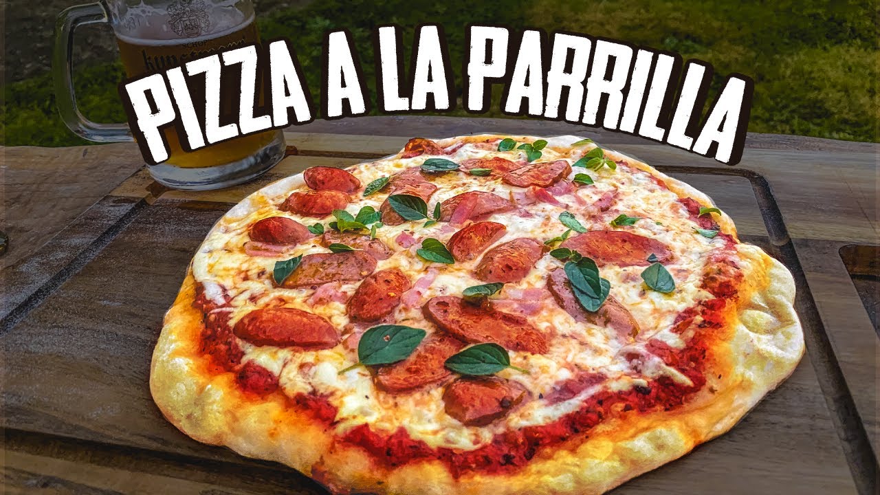 Pizza a la Parrilla - Recetas del Sur
