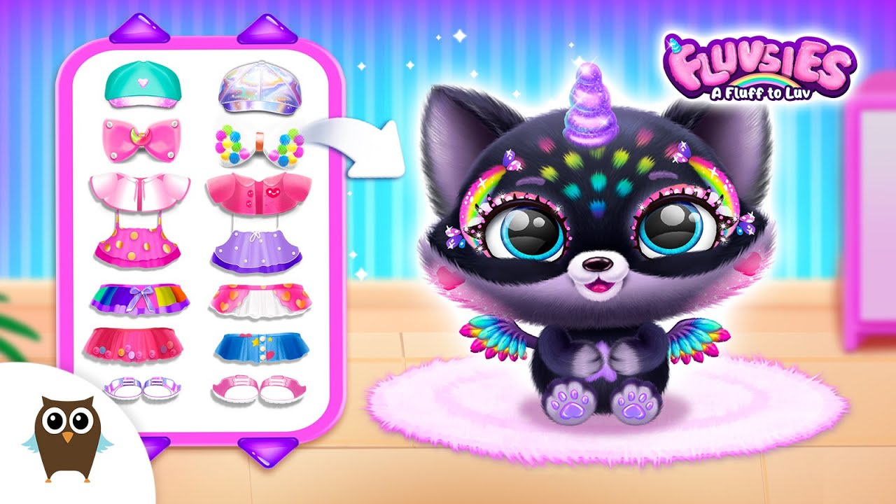 Fluvsie Makeover ✨ Fluvsies - A Fluff to Luv Game 🌟 TutoTOONS
