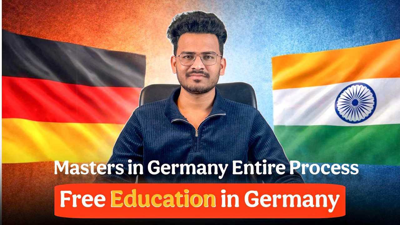 Germany Masters Complete Process 🇩🇪 | Step-by-Step Guide for Indian Students@Yuvaraj_in_Germany