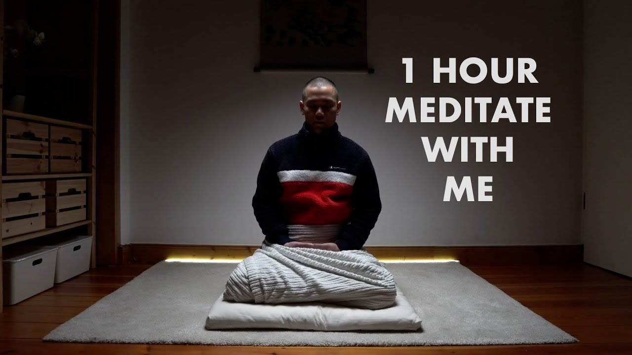 1 Hour Meditate with me in Silence